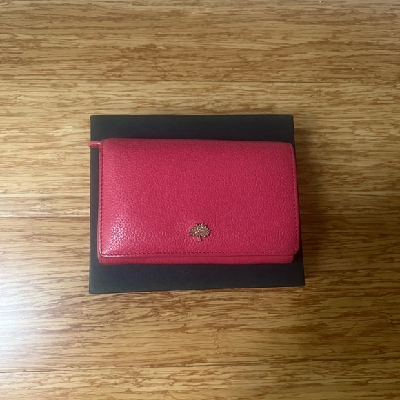 Mulberry Peony Pink Medium French Continental Wallet - Picture 2 of 16